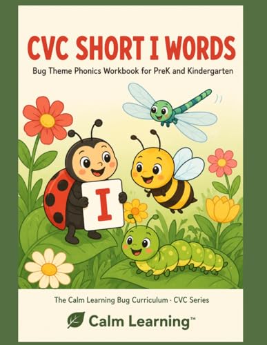 Bug CVC Short I Words cover