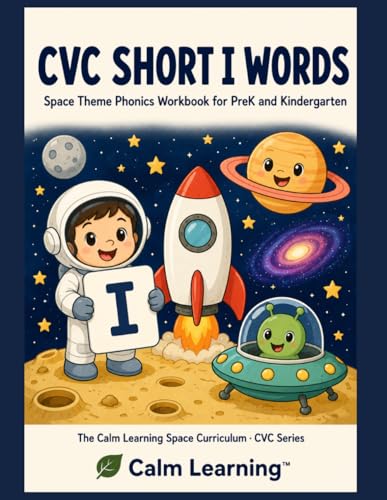 Space CVC Short I Words cover