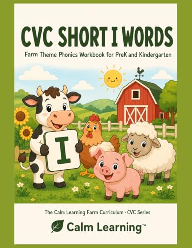Farm CVC Short I Words cover