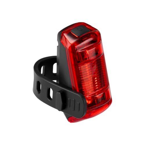 (-33%) AXA Dwn R Fahrradrücklicht – USB aufladbar – 7 Stunden Leuchtdauer – Batterieanzeige – Austauschbarer Akku – StVZO Zulassung