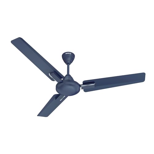 Havells 1200mm Ambrose Neo Energy Saving Ceiling Fan| High Speed, High Air Delivery| Strong & Powerful Motor|Air Delivery: 220 m³/min| Speed: 370 RPM|