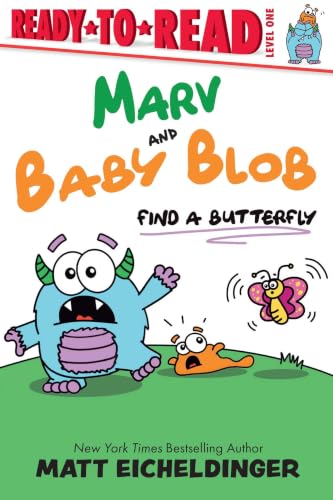 Marv and Baby Blob Find a Butterfly book cover