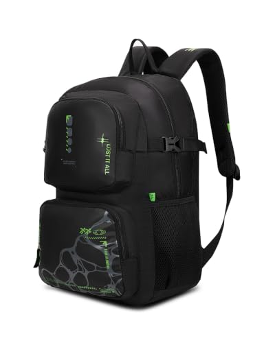 FOOTLOOSE by VIP Kinetic 30L Laptop Backpack (15.6"), 2 Compartments, Black