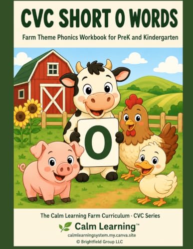 Farm CVC Short O Words cover
