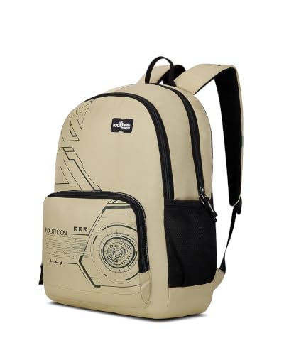 FOOTLOOSE by Skybags Nomad 26L Laptop Backpack (15.6"), 3 Compartments, Beige