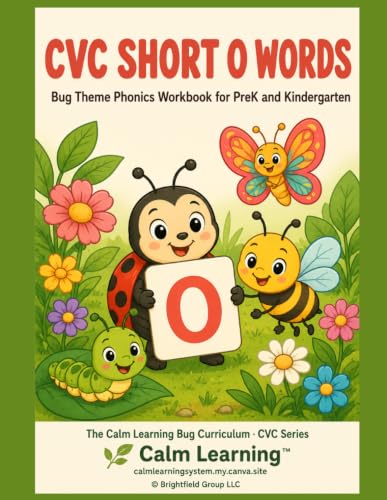 Bug CVC Short O Words cover