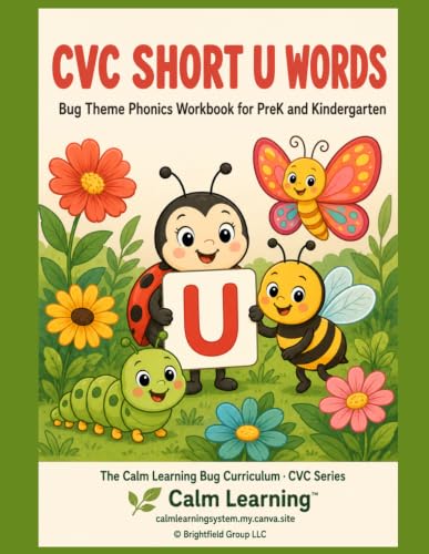 Bug CVC Short U Words cover
