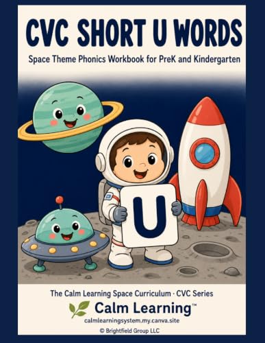 Space CVC Short U Words cover