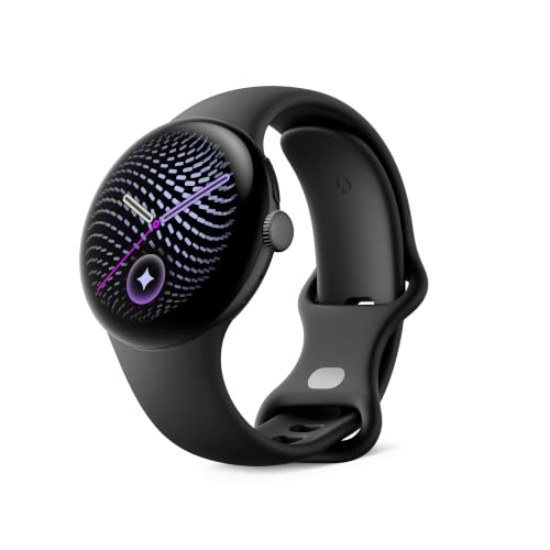 (-19%) Google Pixel Watch 5 (41 mm) - Smartwatch - Black Case/Obsidian Band, Wi-Fi