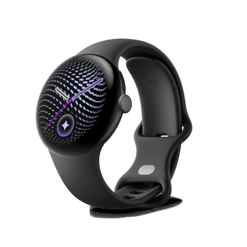 (-18%) Google Pixel Watch 5 (45 mm) - Smartwatch - Black Case/Obsidian Band, LTE