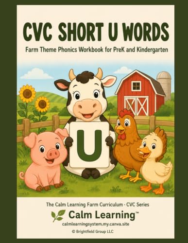 Farm CVC Short U Words cover