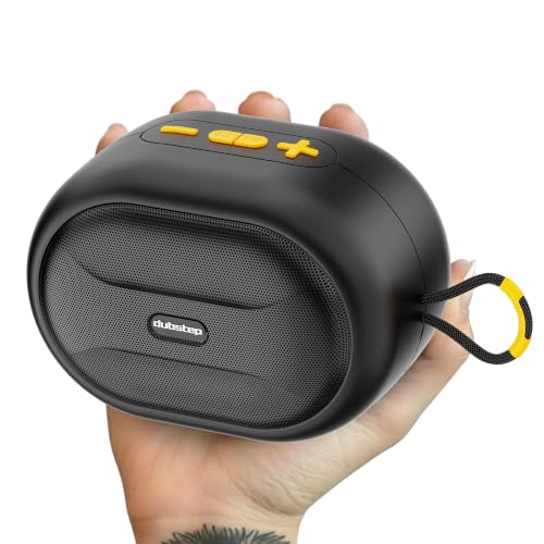 Dubstep Pop 1210 Portable Bluetooth Speaker | 12W Loud Sound, Deep Bass with XBASS, 16 Hrs Playtime, TWS Stereo Pairing, 52mm Driver, Splash-Resistant