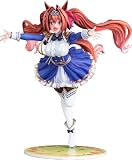 ファット・カンパニー ウマ娘 プリティーダービー スケールフィギュア [緋色の君へ風が吹く]ダイワスカーレット プラスチック製 塗装済み完成品 1/7スケール 専用台座付属 全高約260mm 横幅約220mm