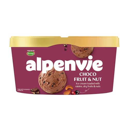 Heritage Alpenvie Choco fruit & nut Tub 700ml