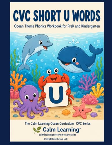 Ocean CVC Short U Words cover