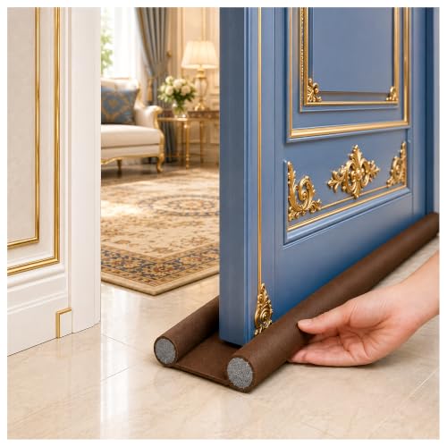 Eightiz (Pack of 5, 38 Inches 120 GSM Door Guard,Rat Protector Guard Bottom Seal Strip Gap Filler for Doors,Soundproof, Noise Reduction, Energy Saving