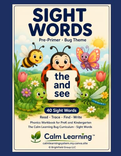 Bug Sight Words Pre-Primer cover