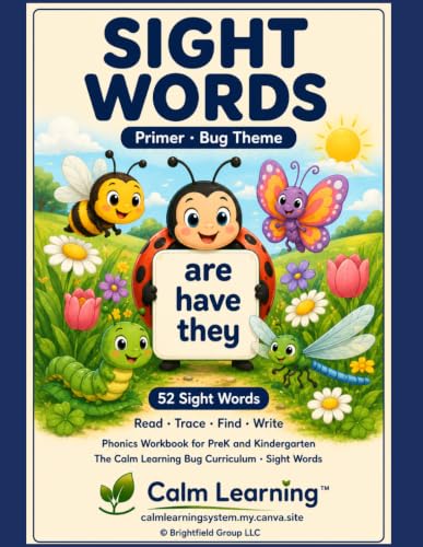 Bug Sight Words Primer cover