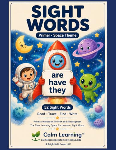 Space Sight Words Primer cover