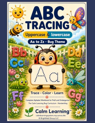 Bug ABC Tracing (Upper & Lower) cover