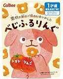 カルビー べじふるりんぐトマト・りんご　40g　1才からの幼児向け、野菜とフルーツのお菓子
