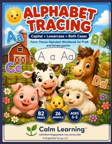 Farm Alphabet Tracing A-Z cover