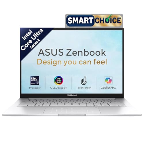 ASUS Zenbook 14 (2026),Smartchoice,Intel Core Ultra 9 285H,Intel Arc iGPU,16GB RAM,512GB SSD,OLED,Touch Screen,14"(35.5 cm),Win 11,M365 Basic(1Y),
