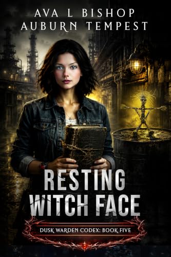 Resting Witch Face book cover