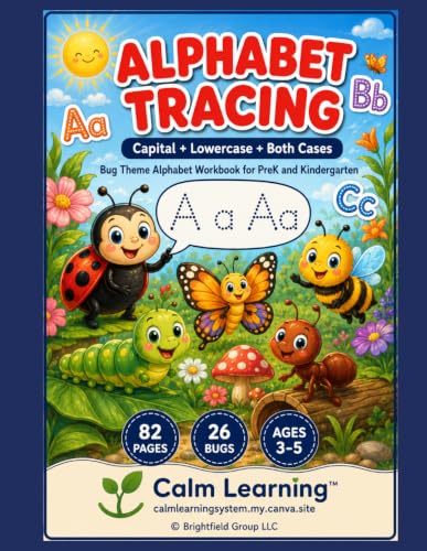 Bug Alphabet Tracing A-Z cover