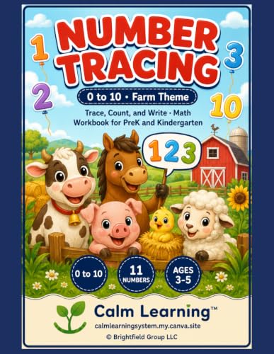 Farm Number Tracing 0-10 cover