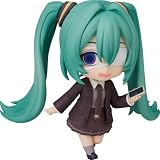 グッドスマイルカンパニー キャラクター・ボーカル・シリーズ01 初音ミク ねんどろいど 初音ミク モニタリングVer. プラスチック製 塗装済み可動フィギュア ノンスケール 専用台座付属 全高約100mm