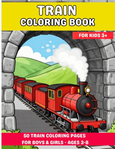 Train Coloring Book