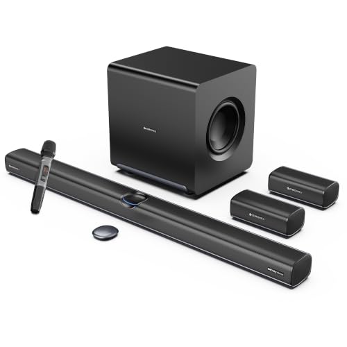 ZEBRONICS Juke Bar 11000 Soundbar, 1610W RMS, 11.2.4 Ch, Dolby Atmos, DTS:X | 11 High-Performance Drivers, Auracast, Wireless Dual-Driver Subwoofer & 