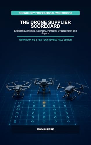 Cover of THE DRONE SUPPLIER SCORECARD — Evaluating Airframes, Autonomy, Payload