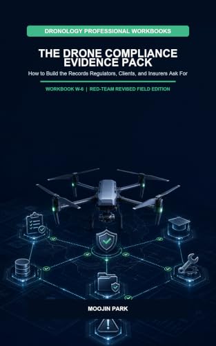 Cover of THE DRONE COMPLIANCE EVIDENCE PACK — Building the Records Regulators Ask For