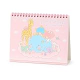 サンリオ(SANRIO) リングカレンダー 2027年 リトルツインスターズ キキ ララ 六曜・月齢入り 卓上 921271