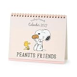 サンリオ(SANRIO) リングカレンダー 2027年 スヌーピー 六曜・月齢入り 卓上 921548