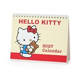 サンリオ(SANRIO) リングカレンダー 2027年 ハローキティ 六曜・月齢入り 卓上 921238