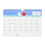 サンリオ(SANRIO) A4ウォールカレンダー 2027年 スヌーピー 壁掛けタイプ 921742