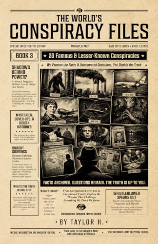 The World's Conspiracy Files Book 3 cover