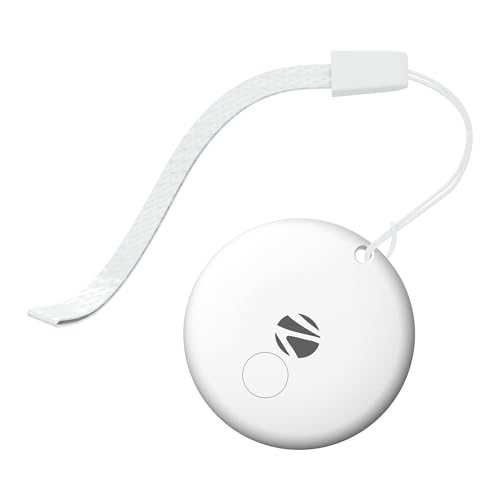 Zebronics Smart Finder Tag (Android Only), Google Find Hub Compatible, Ring to Find, Lost Mode & Real Time Item Tracking, Quick Setup, 1 Year Battery 