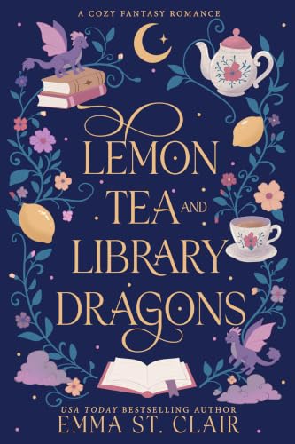 Lemon Tea and Library Dragons book cover