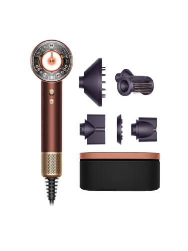 (-26%) Dyson Supersonic Nural Föhn mit Diffusor glatt/wellig - Plum Copper