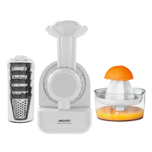 Processador de Alimentos 3 em 1 Mallory Nutri Chef
