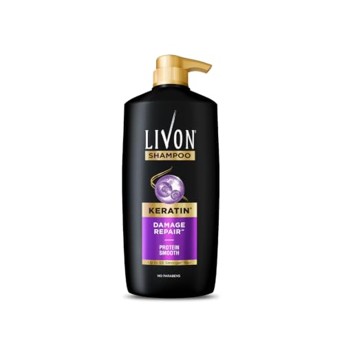 Keratin Shampoo for Women & Men | Repairs Damaged Hair | Smooth & 5x Stronger Hair | No Parabens | 1L