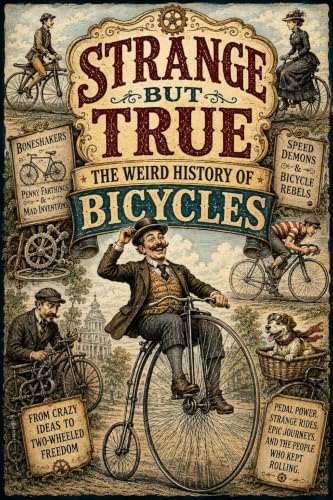STRANGE BUT TRUE THE WEIRD HISTORY OF BICYCLES cover