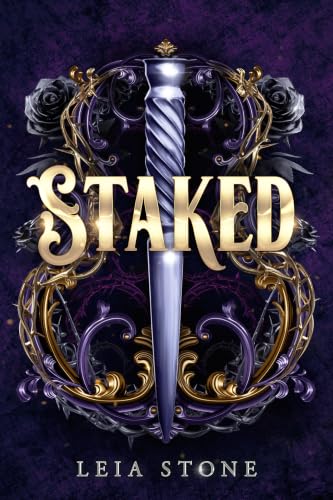 Staked book cover