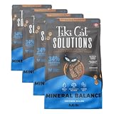 Tiki Cat Solutions Dry Cat Food, Mineral Balance, Chicken, Bag, 5.6 Pound (Pack of 4)