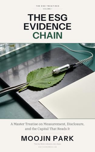 ESG 증거 사슬: 측정에서 공시로, 그리고 그것을 읽는 자본까지 도서 이미지