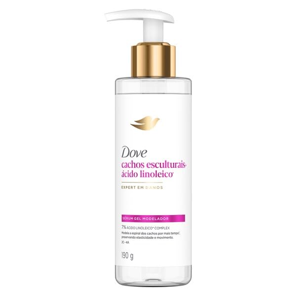 Dove Modelador Gel Sérum Cachos Esculturais + Ácido Linoleico 190g